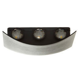 Бра BayerLux «Эссен», 6хLED, 6 Вт, 4000К, IP66, чёрный, 17×4.8×9 см