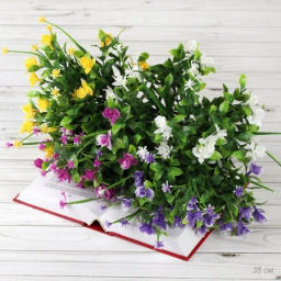 Цветок искусственный Полевой букет / K35510-39 /уп 2/100/600/