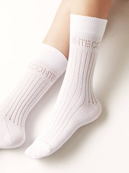 Цена за 2 пары CONTE ACTIVE 22С-27СП Носки женские (удлиненные) белый - Conte elegant фото 3