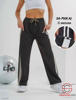 Брюки спортивные женские с мехом - Bruno фото 2