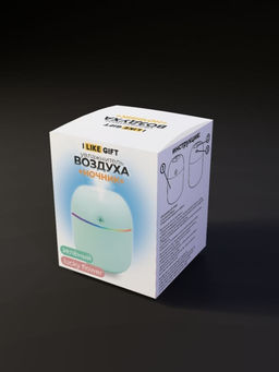 Настольный увлажнитель воздуха "Lucky flower", green, (портативный, USB)