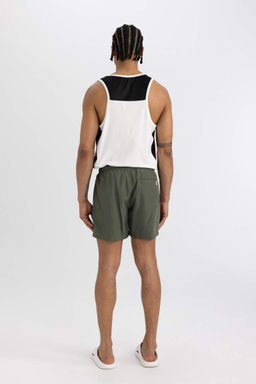 Короткие шорты для плавания на сетчатой подкладке - Defacto фото 6