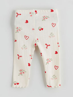 K?z Bebek Desenli Tayt