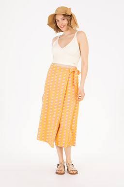 U. S. Polo Assn Женская тканая юбка с плиткой - U.s. polo assn фото 3