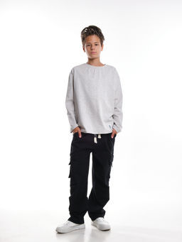 Брюки карго 33-91236 черный - Mini maxi фото 24