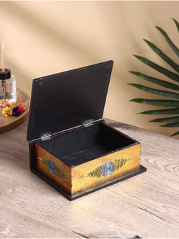 Шкатулка резная «Сова», 15×19×7.5 см, МДФ