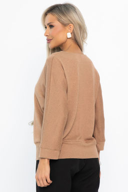 Джемпер трикотажный Претти (бежевый) Б14787-50М