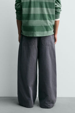 LIMITED EDITION WIDE-LEG TROUSERS - Zara фото 20