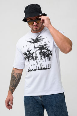 Футболка мужская 8507/1 оверсайз