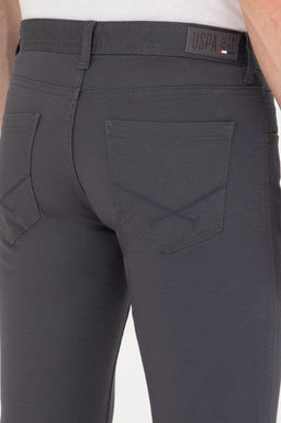 U. S. Polo Assn / Мужские брюки из плотной ткани антрацитового цвета - U.s. polo assn фото 21