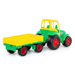 Чемпион, трактор с прицепом (в сеточке) - Полесье фото 3