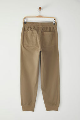 TRENDYOL MAN Haki Unisex Gabardin Kumas Rahat Jogger Pamuklu Pantolon TMNSS25PL00023 - Trendyolmilla фото 9