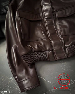 Кожаная женская куртка - Bruno фото 4