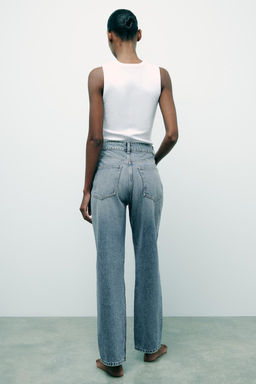 TRF MOM FIT HIGH-WAIST JEANS - Zara фото 26