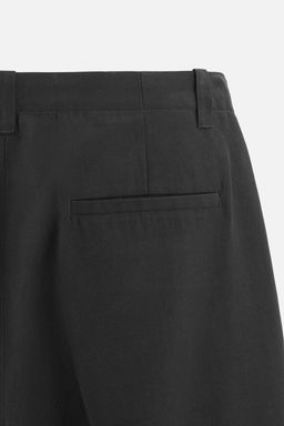 STRAIGHT-LEG PLEATED TROUSERS - Zara фото 9