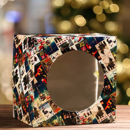 Кондитерская упаковка с окном Советская, 30 х 30 х 19 см