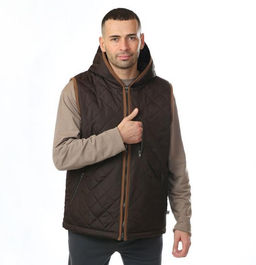 Жилет арт.1184999-03 КВИНТ коричневый