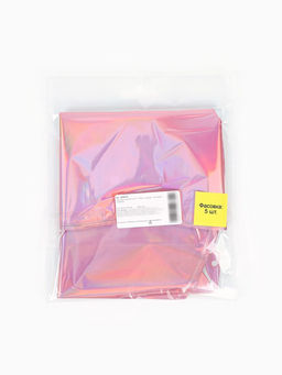 Цена за 5 шт. Шар фольгированный 18" "Мама", сердце, голография