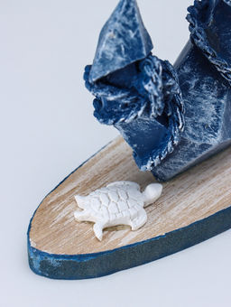 Фигурка интерьерная «Синий якорь», 6×17.2×15.5 см