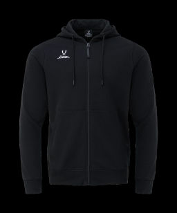 Худи на молнии JOGEL ESSENTIAL Cotton Zip Hoodie, черный  фото 2