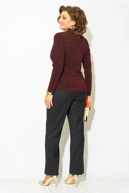 Блуза Liliana 1391н горький шоколад