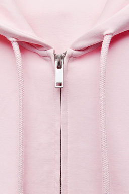 CROPPED INTERLOCK SWEATSHIRT - Zara фото 32