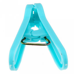 Прищепка пластмассовая 16 штук 6,3см цветная "Лада" в п/эт пакете на картоне (Китай)