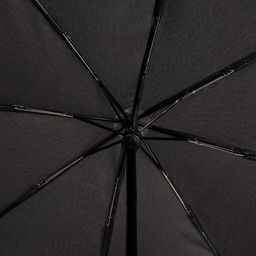 Зонт автоматический Однотонный, 3 сложения, 8 спиц, R = 48 см, цвет чёрный - Simaland фото 3