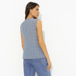 Блуза с выточками, Легкое настроение (cage) - Charutti фото 5