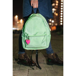 Цена за 10 шт. Светоотражающий элемент «Сердце», двусторонний, 5×5 см, МИКС