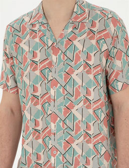 Pembe Comfort Fit K_sa Kollu G_mlek - Pierre cardin фото 6