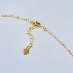 Кулон на цепочке из Хризоколлы