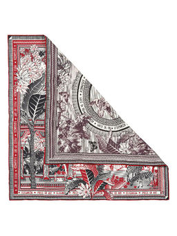 Платок жен. шелк 90х90 E04-8376-07 - Eleganzza фото 5