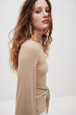 Top de punto con lazada - H&m фото 7