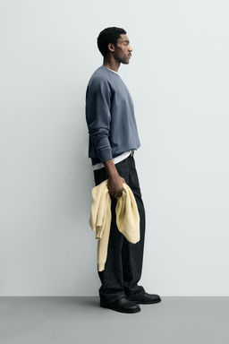 FADED CREW NECK SWEATSHIRT - Zara фото 12