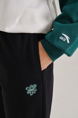 Брюки трикотажные утепленные Черный CAMPUS Knit Track Pants - Anta фото 4