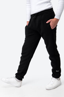 Детские брюки-джоггеры из футера с начесом Happy Fox фото 13