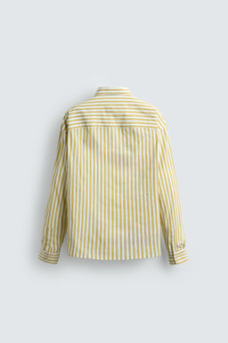 STRIPED SHIRT WITH POCKET - Zara фото 16