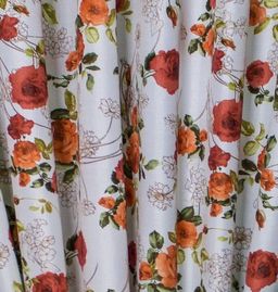 Скатерть арт. 1035/5/100, ТЕРРАКОТОВЫЕ РОЗЫ, тефлоновая скатерть, размеры 100 см х 150 см,