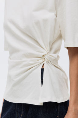 Camiseta con detalle girado - H&m фото 5
