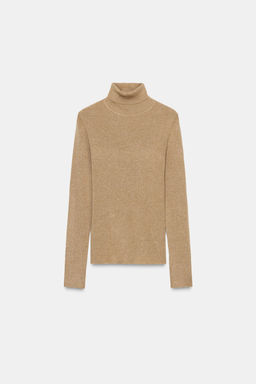 WOOL HIGH NECK SWEATER - Zara фото 5