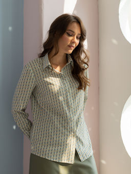 элегантная рубашка - Трика фото 2