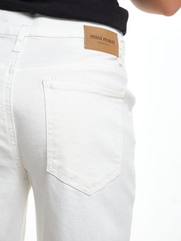 Джинсы черные подростковые палаццо для весны и лета 33-1074 черный - Mini maxi фото 20