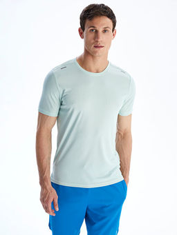 Bisiklet Yaka Erkek Spor Ti??rt