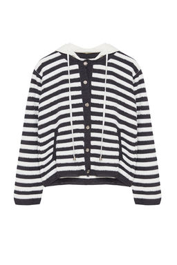 Antrasit Kapusonlu Triko H?rka TWOAW25HI00070 - Trendyolmilla фото 7