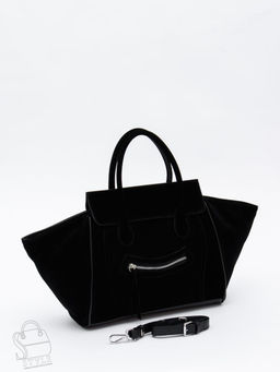 Сумка женская кожаная 999027NN black  Natale Navetta