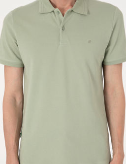 Ye_il Slim Fit Basic Ti__rt
