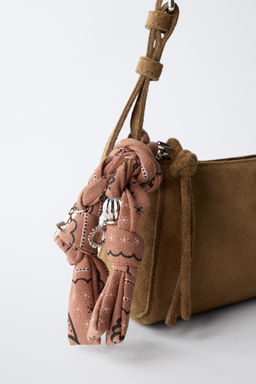 SHOULDER BAG WITH BANDANA - Zara фото 5