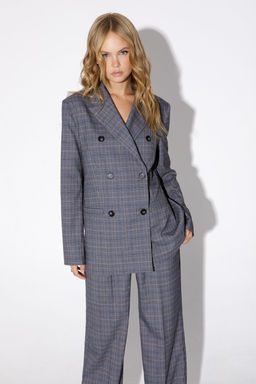 Жакет Pirs 4850 светлый серый с голубым  фото 4