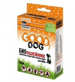 Ош. Good DogБИО д/Соб. от блох и клещей оранж.1/6 GDB-01